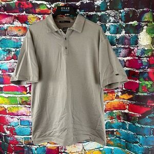 Nike Tiger Woods Collection Fit Dry Short Sleeve Polo Shirt Size Large